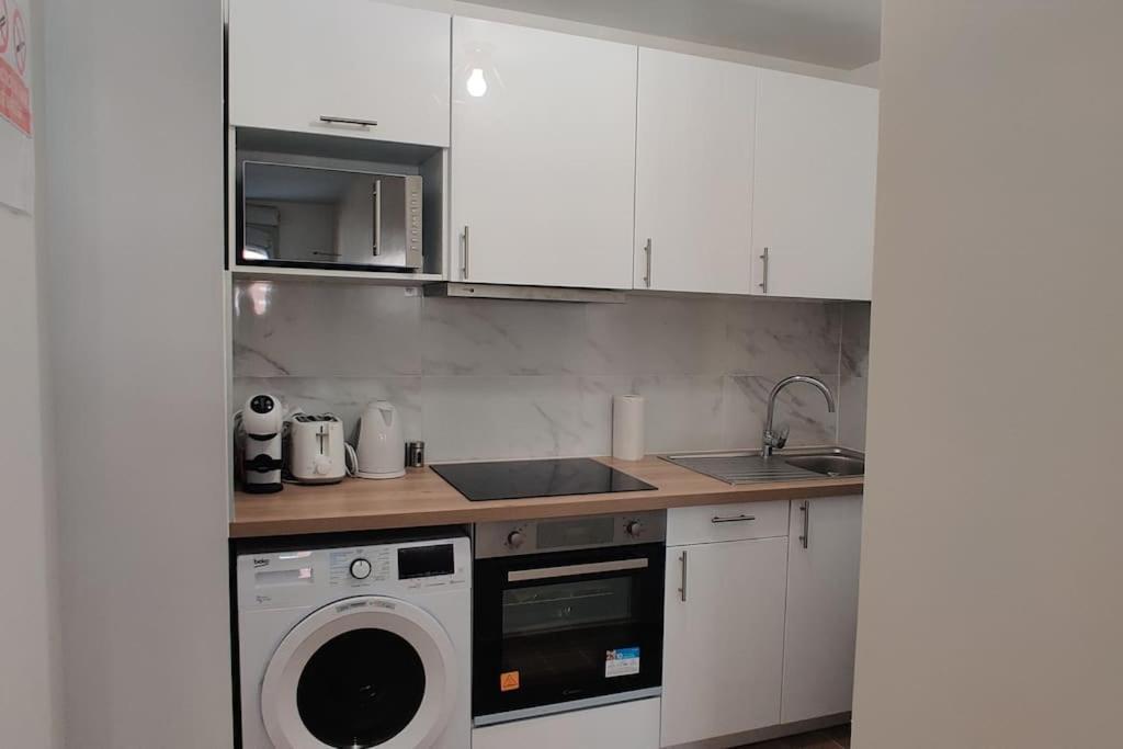 Appart Cosy Auber Porte De Paris Обервилье Экстерьер фото